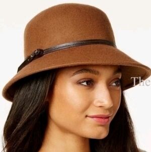 NWT Kooringal Mid Brim 100% Australian Boho Wool Remy Hat - Chesnut